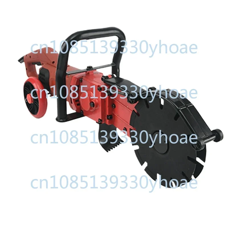 Dust-Free Water and Electricity Slot Cutting Machine Double-Piece High-Power Wall Cutting Concrete Cutting Machine