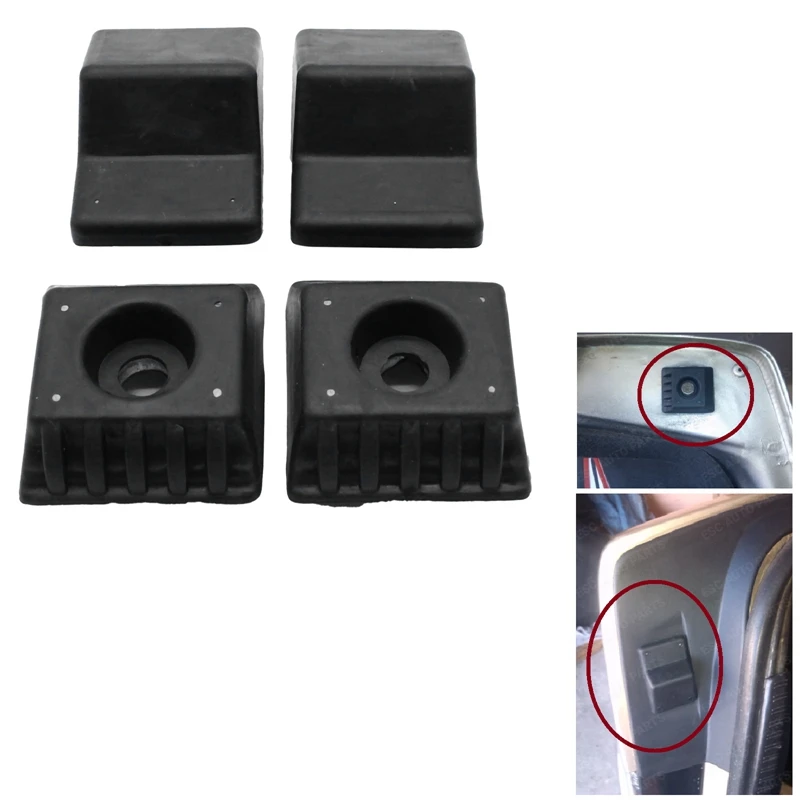 

For Mercedes-Benz W124 A124 C124 Boot Trunk Mounting Lid Slam Bump Stop Buffer Rear Fender Stop 1247580044 1247580144