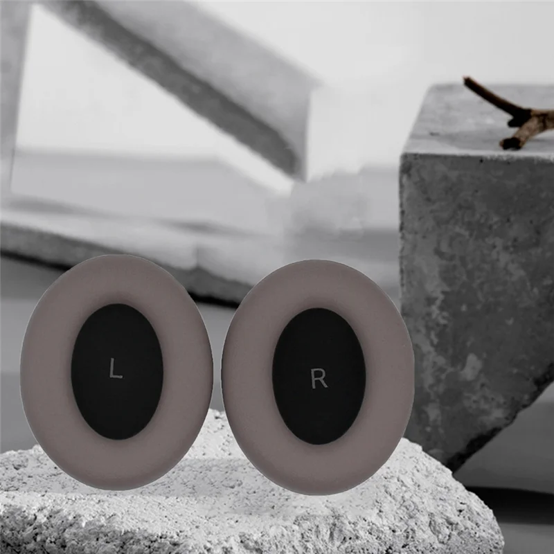 A57G-1 пара чехлов для наушников MOMENTUM 4,0, легко заменяемые защитные рукава для наушников, подушечки с пряжкой, серые