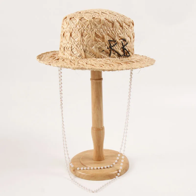 chapeau-de-paille-premium-brode-a-la-main-style-russe-chapeau-de-soleil-de-plage-pour-femme-en-paille-fine-Шляпа