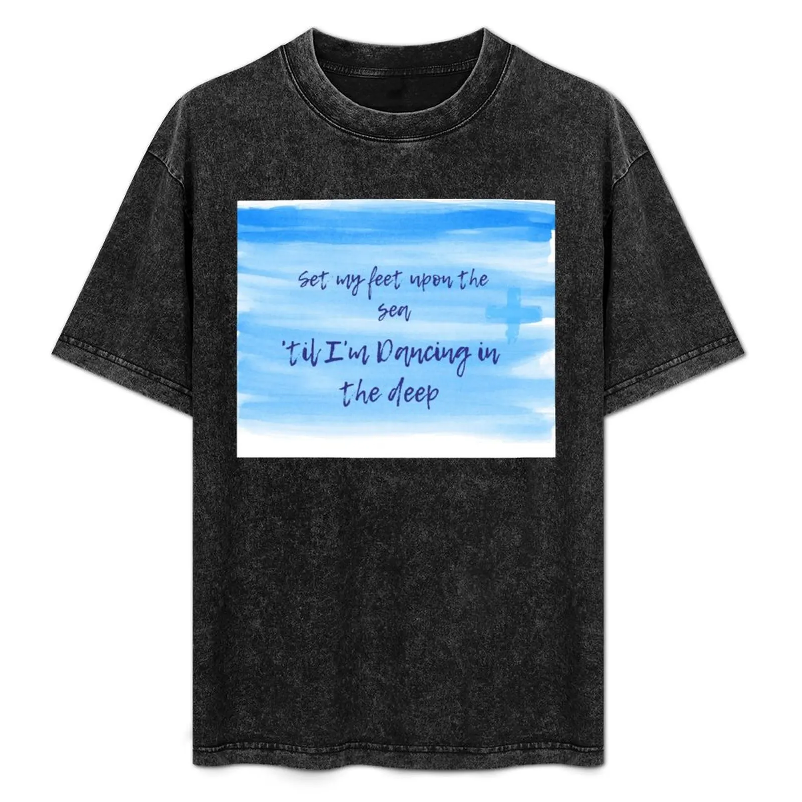 

Set My Feet Upon the Sea, 'Til I'm Dancing In the Deep T-Shirt Festival Short Sleeve T-Shirt