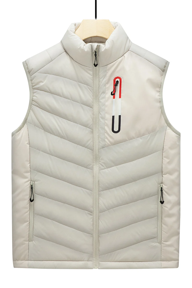 

Lightweight Down Vest Quality Autumn Male Simple Winter New Technology Down Vest Couple's Comfortable Solid Color Jacket Coat