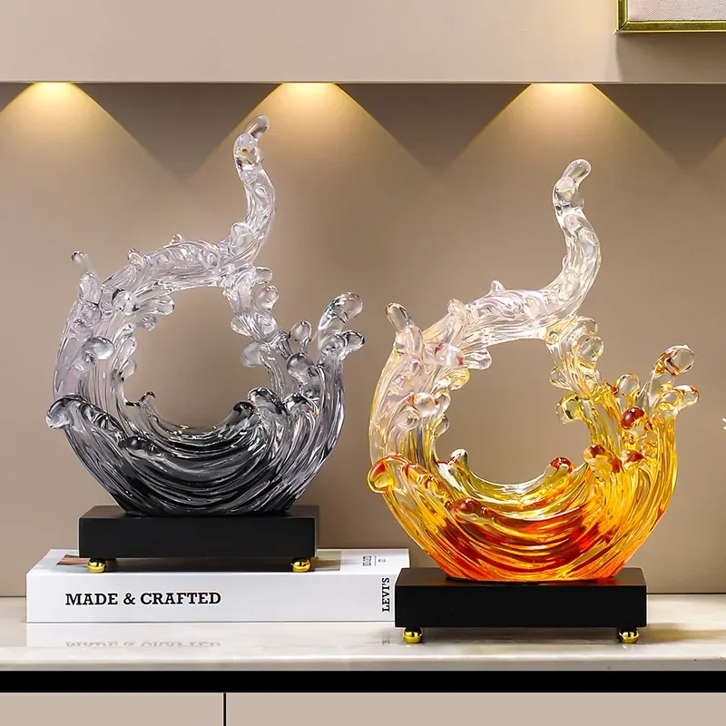 for Fengsheng Water Wine Cabinet Ornaments Home Accessories Modern Living Room TV Cabinet Office Lucky Crafts