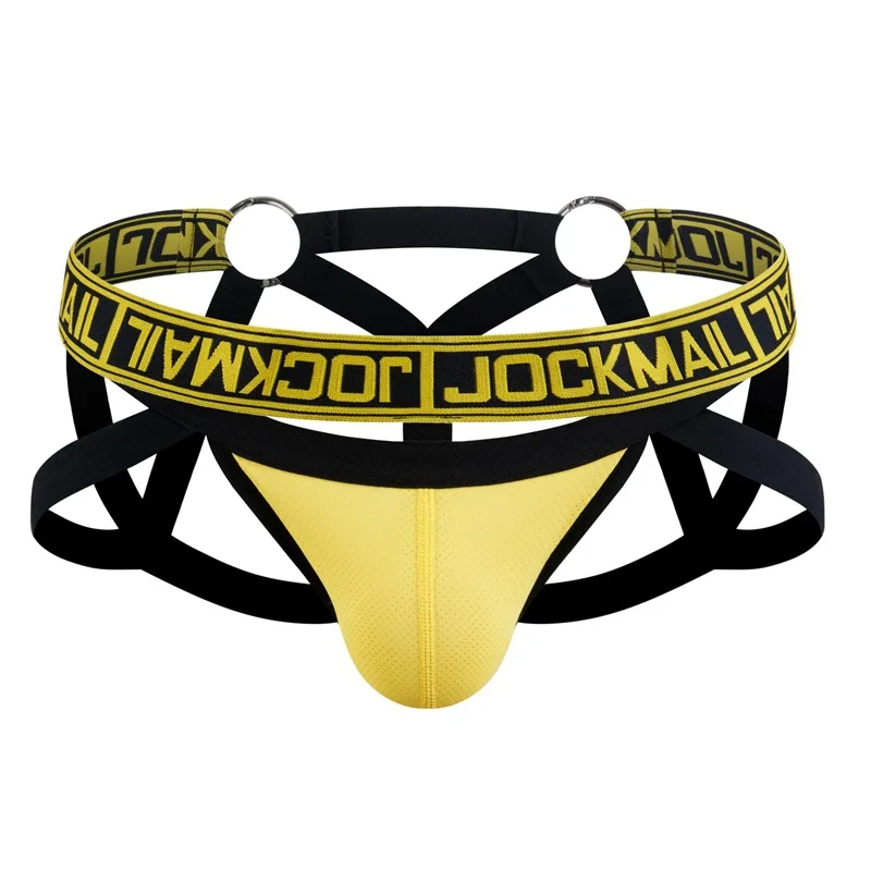 JOCKMAIL Fashion Sretch G-string Pouch Thong Sexy Gstring Underwear Erotic Man T-back Tanga for Party Gift Micro Thong VĂȘtements