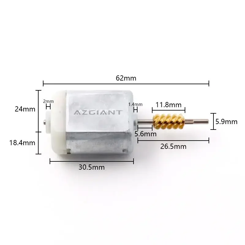 1020613 314664 Car Trunk Latch Lid Lock Release Motor Worm Gear For Hyundai Azera/Kia Cadenza Brand New Auto Parts Repair Tools