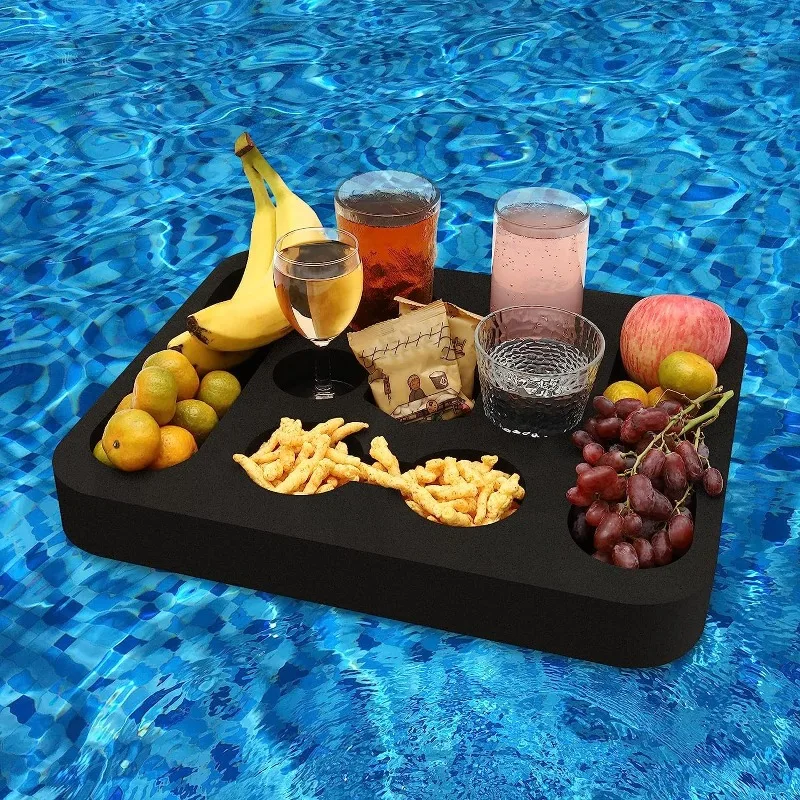 

Outdoor Pool Accessories Durable Functions Floating Tray Swimming
