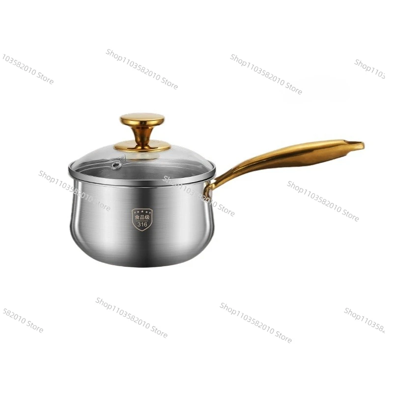 Olla Vaporera de Acero Inoxidable 316, Olla para Arroz, Leche, Sopa, Vaporera, Olla para Cocinar Agua, Cuscús