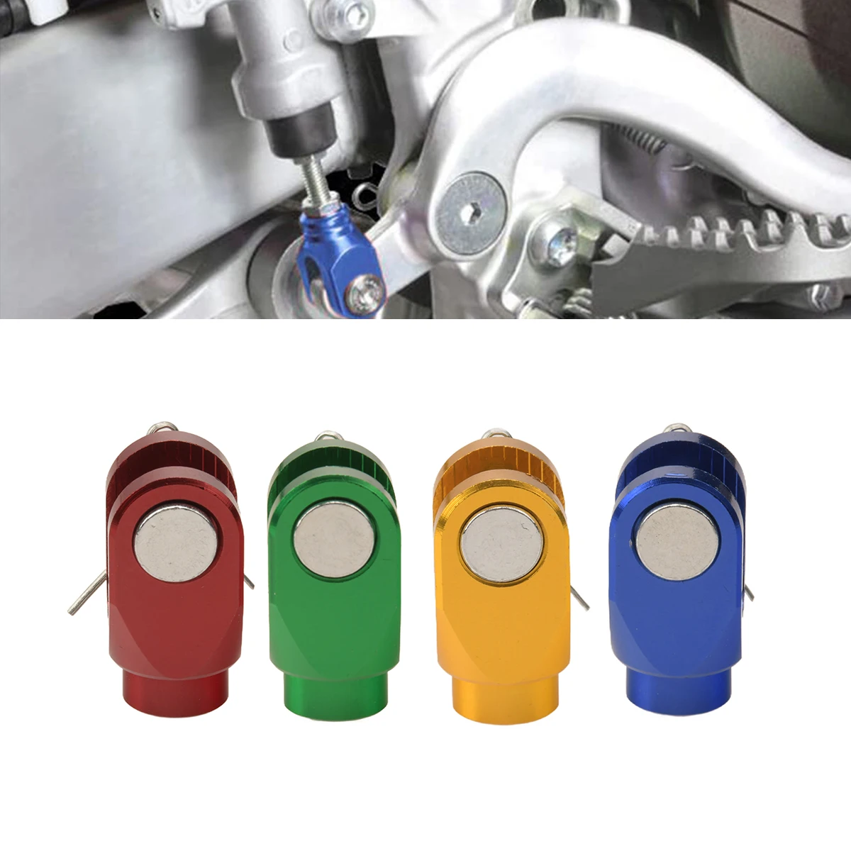 

Motorcycle CNC Rear Brake Clevis For YAMAHA YZ250 WR450F For KAWASAKI KX KLX For SUZUKI RM RMZ For BETA RX450 RR250 2003-2025