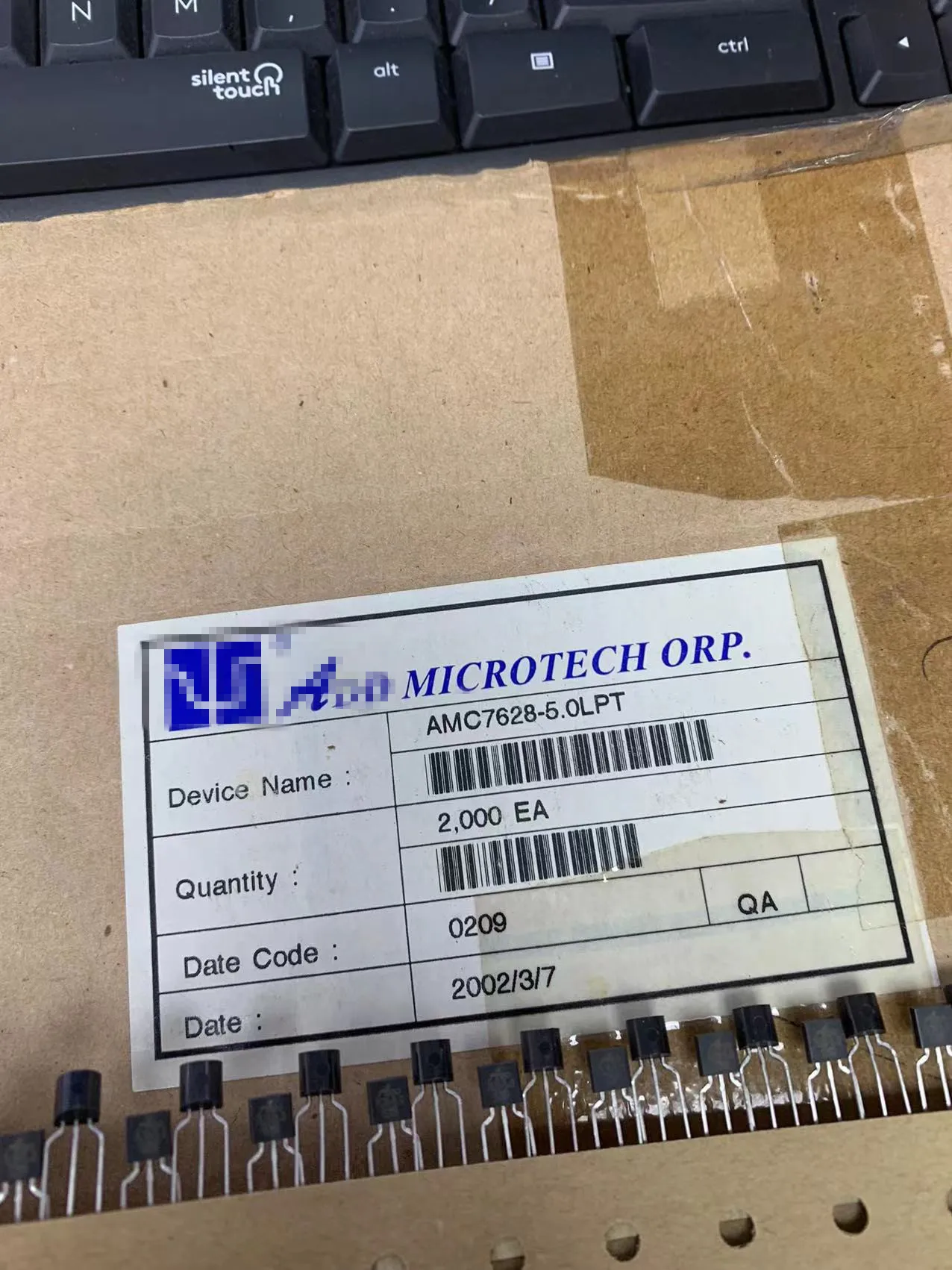 

AMC7628-5.0LPT AMC 7628-5 300mA (5PCS) Low DropOut Regulator BOM matching / one-stop chip purchase original