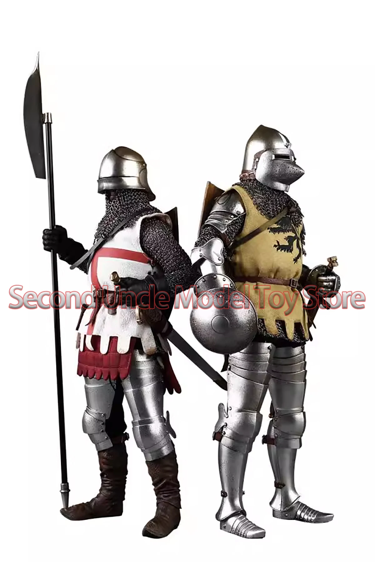 

COOMODEL SE069 1/6 Empire Series Alloy Diecast Knights of the Garter British Two Player Set Action English Knight 12“Figure Toy