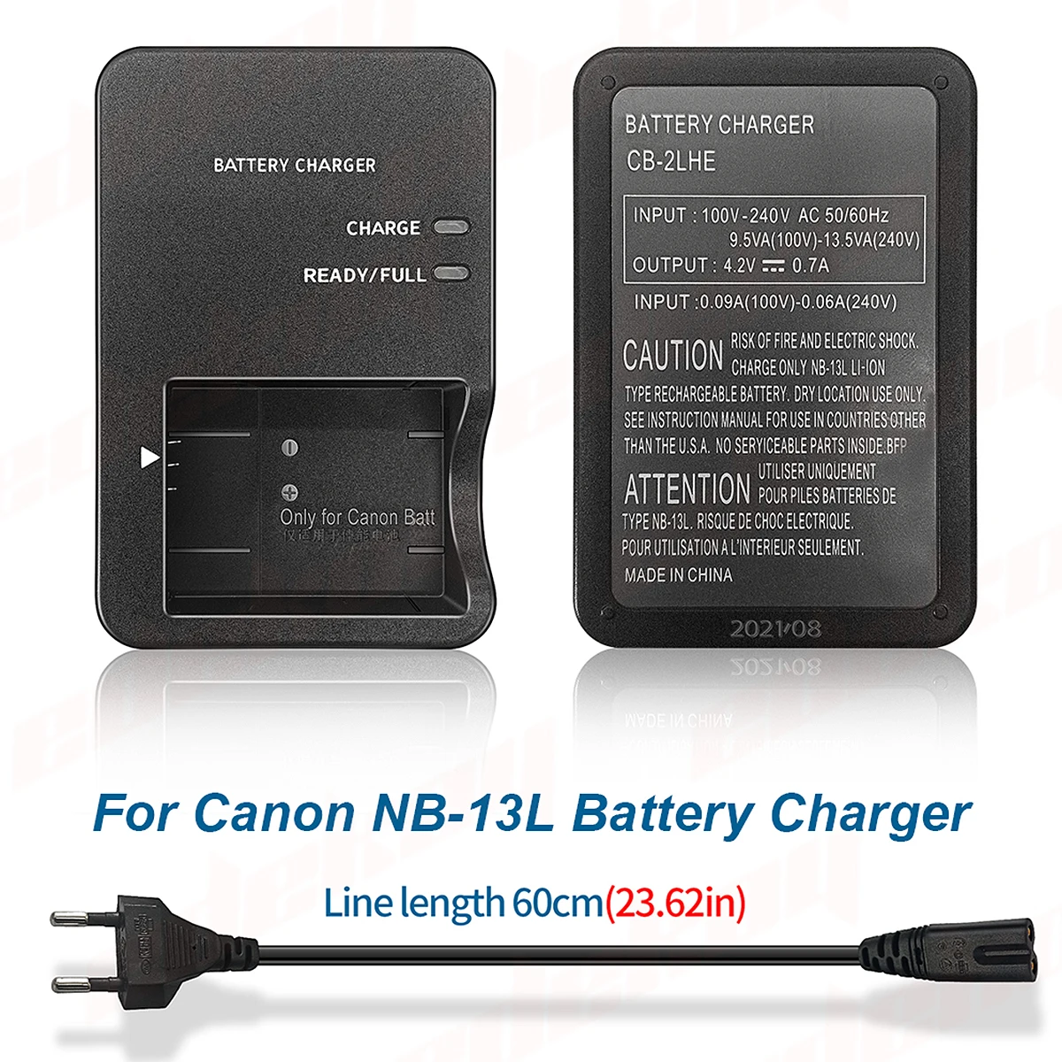 Für Canon NB-13L Akku CB-2LH CB-2LHT CB-2LHE Ladegerät G7XII G5X G1XIII G9X SX620 SX720 SX730 SX740 G1X G7X Kameras – Detail 1