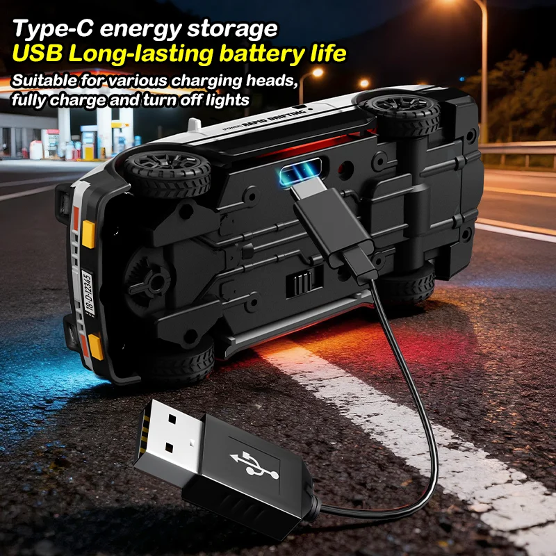 YIMI Auto da Corsa Telecomandata 4WD in Miniatura - Modello con Funzione Drift e 2 Telecomandi