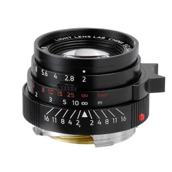 Light Lens Lab 50mm f2 Elcan Accessory Lens For Leica M M6 M240 M9 M10 M11 M10P Mount Camera Sliver Chrome Black Bare Brass