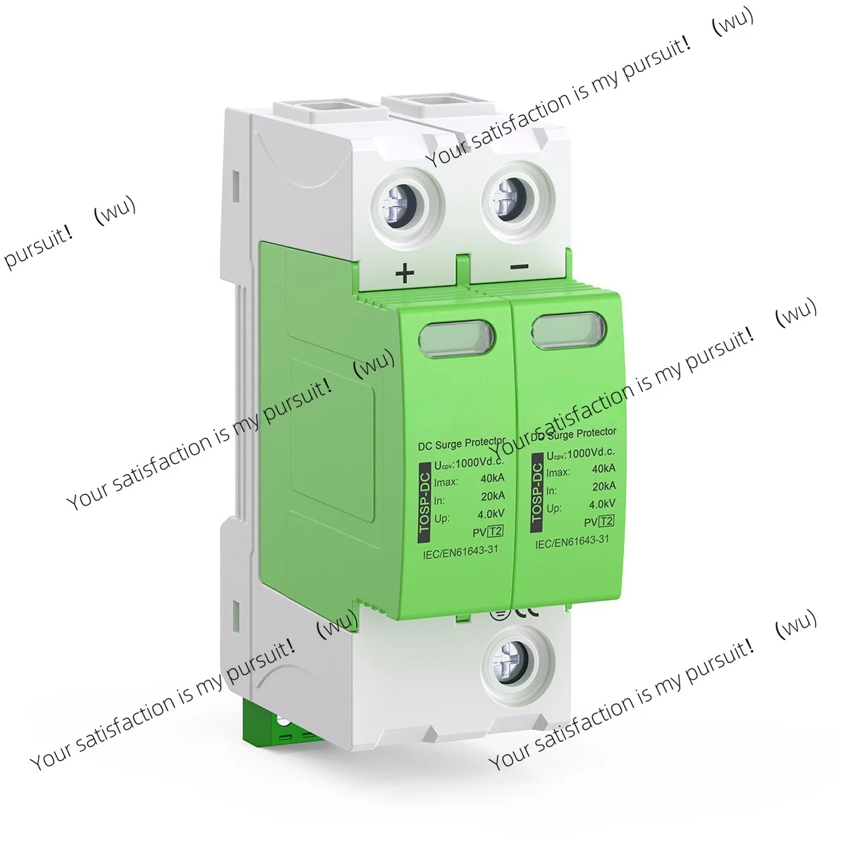 ZOCI-Protector Photovoltaic DC DC Compliant Creepage Safety Distance 2P3P Solar Lightning Protection Circuit Breaker