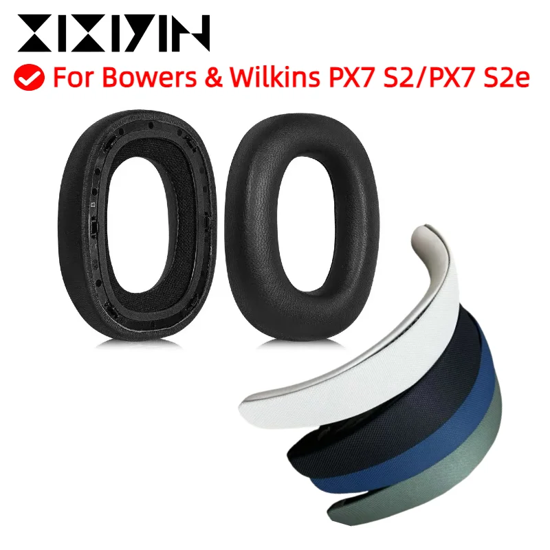 

Replacement Headband for Bowers & Wilkins PX7 S2/PX7 S2e Heaphones PU and Soft Memory Foam Ear Pad Repairing Parts