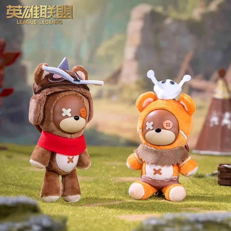 Original League Of Legends Tibbers Cosplay Series Blind Box Kawaii Keychain Decora Mystery Box Anime Figure Collection Kids Gift view 4