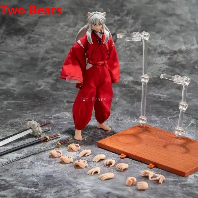 In Stock Dasin/Great Toys/GT Inuyasha 1/12 16cm/6 Inch SHF/S.H.F PVC Anime Action  Figure Model Toys Gifts