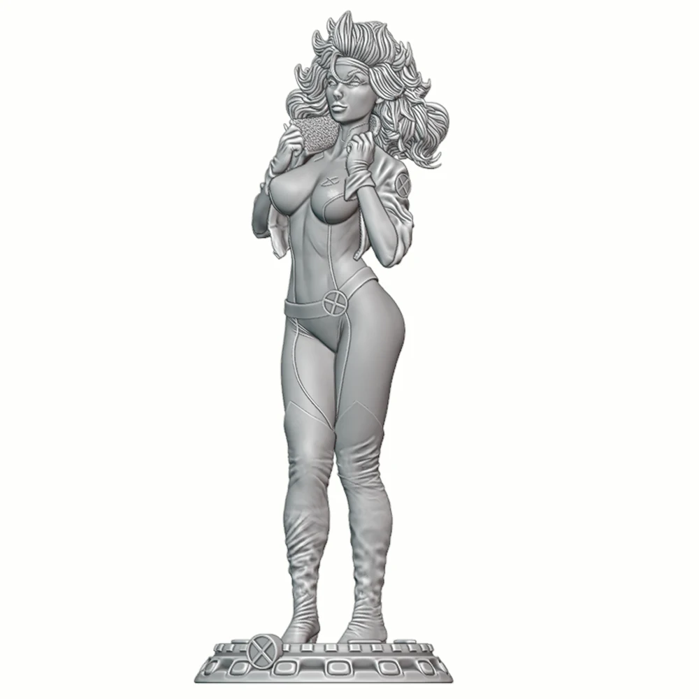 

1/24 NSFW Warrior Beauty Statue Unassembled Unpainted Grey Resin 3D Printed Model Toy DIY Collectible