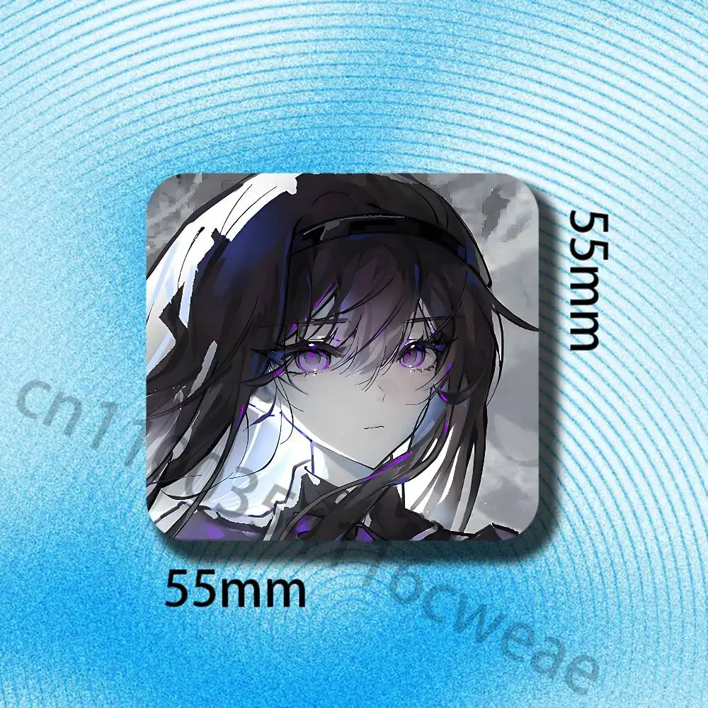 P-Puella Magi Akemi H-Homura Fridge Magnets Refrigerator Card Kitchen Metal Icebox Cabinet Magnetic Cards