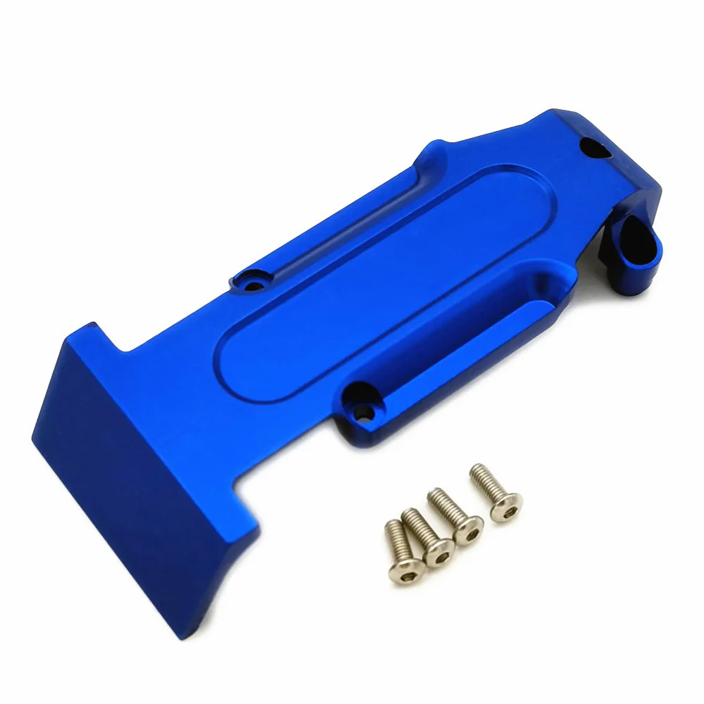 Plaque de protection avant et arrière en aluminium pour Traxxas 1/10 E-Revo Summit Slayer Pro 4x4 5337