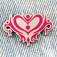 Succubus Crotch Tattoo Enamel Pin Pink Sexy Badge Fashion Creative Jewelry Novelty Fun Decorative Accessories