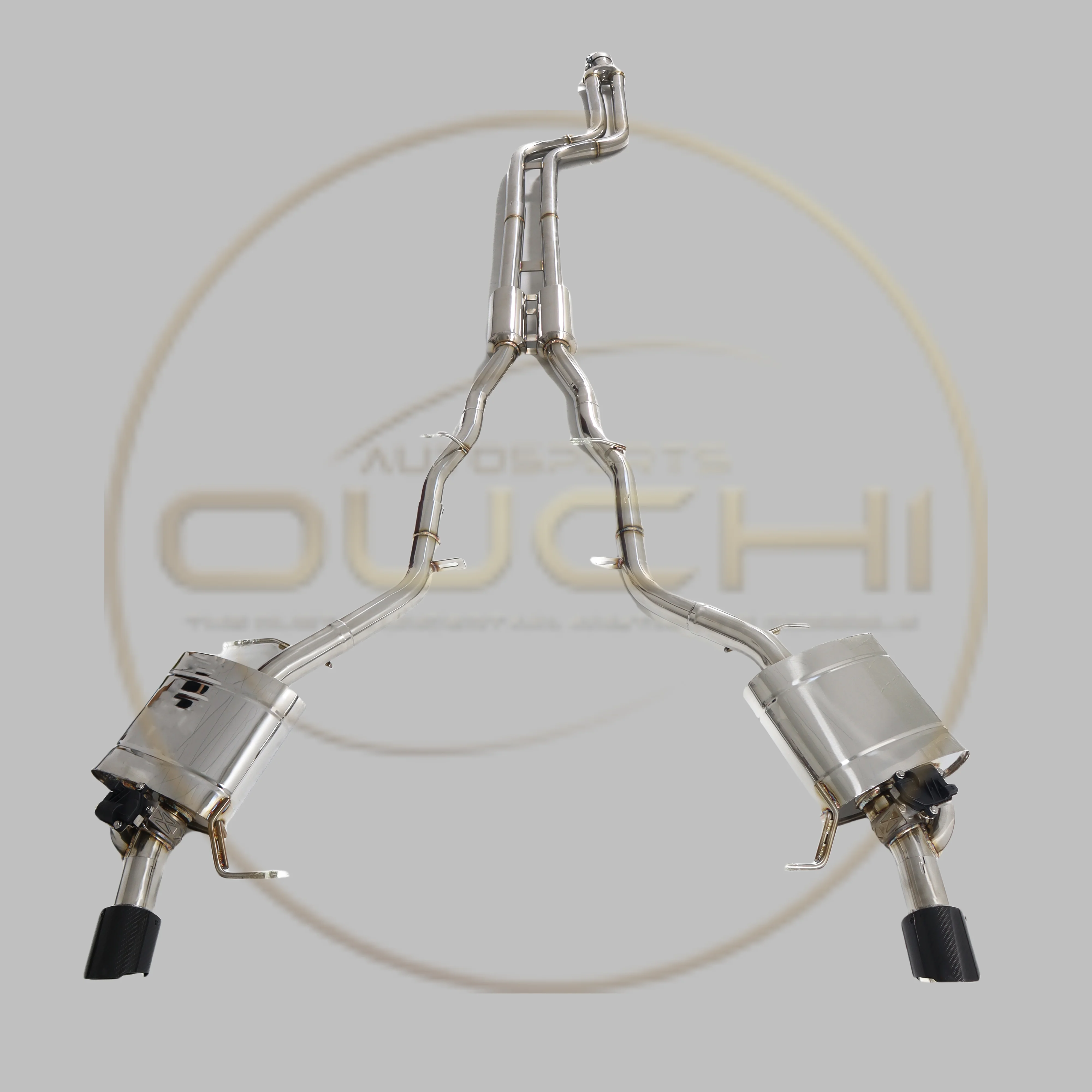 

OUCHI Factory Direct Sales for BMW 640I F12 SS304 Catback High Performance Electronic Valve With Muffler Tips Exhaust