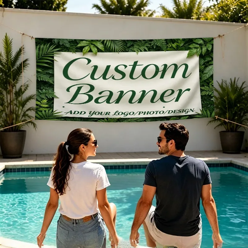 Drapeaux publicitaires personnalisés pour la Saint-Valentin, Mardi Gras, motifs romantiques de fêtes, pour la décoration des rues, créant des effets de publicité exceptionnels