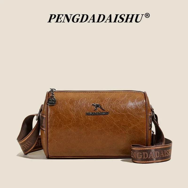 

2025 Women's New Minimalist Chic Large Capacity Soft Leather Pillow Bag - Trendy Shoulder/Crossbody Tote with Premium Texture