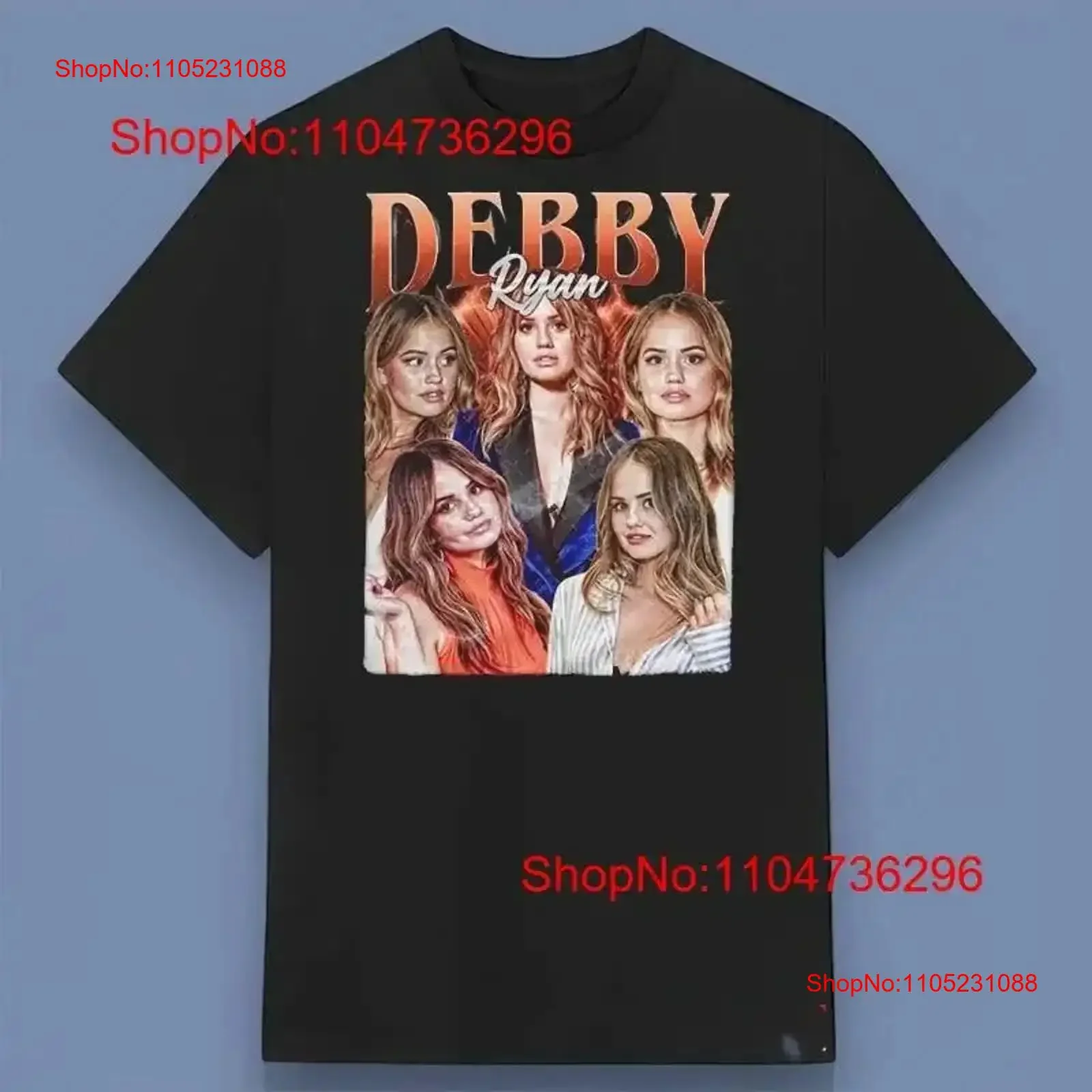 

Debby Ryan Actress T Shirt Perfect For Friends Family All Size S 4XL vintage Washed Stretched homme Soft vintage Washed