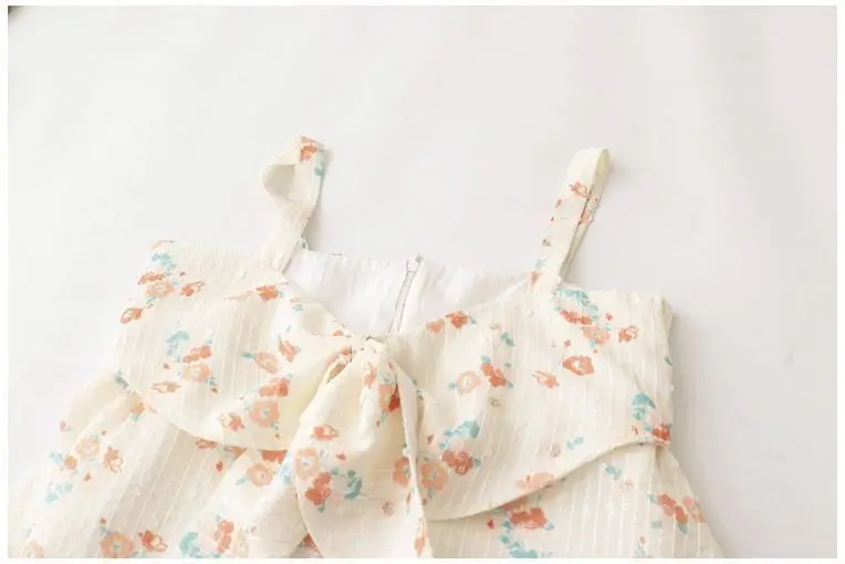 Summer White Flora Print Chiffon Camisole Spaghetti Strapless Short Tank Tops Camis For Women