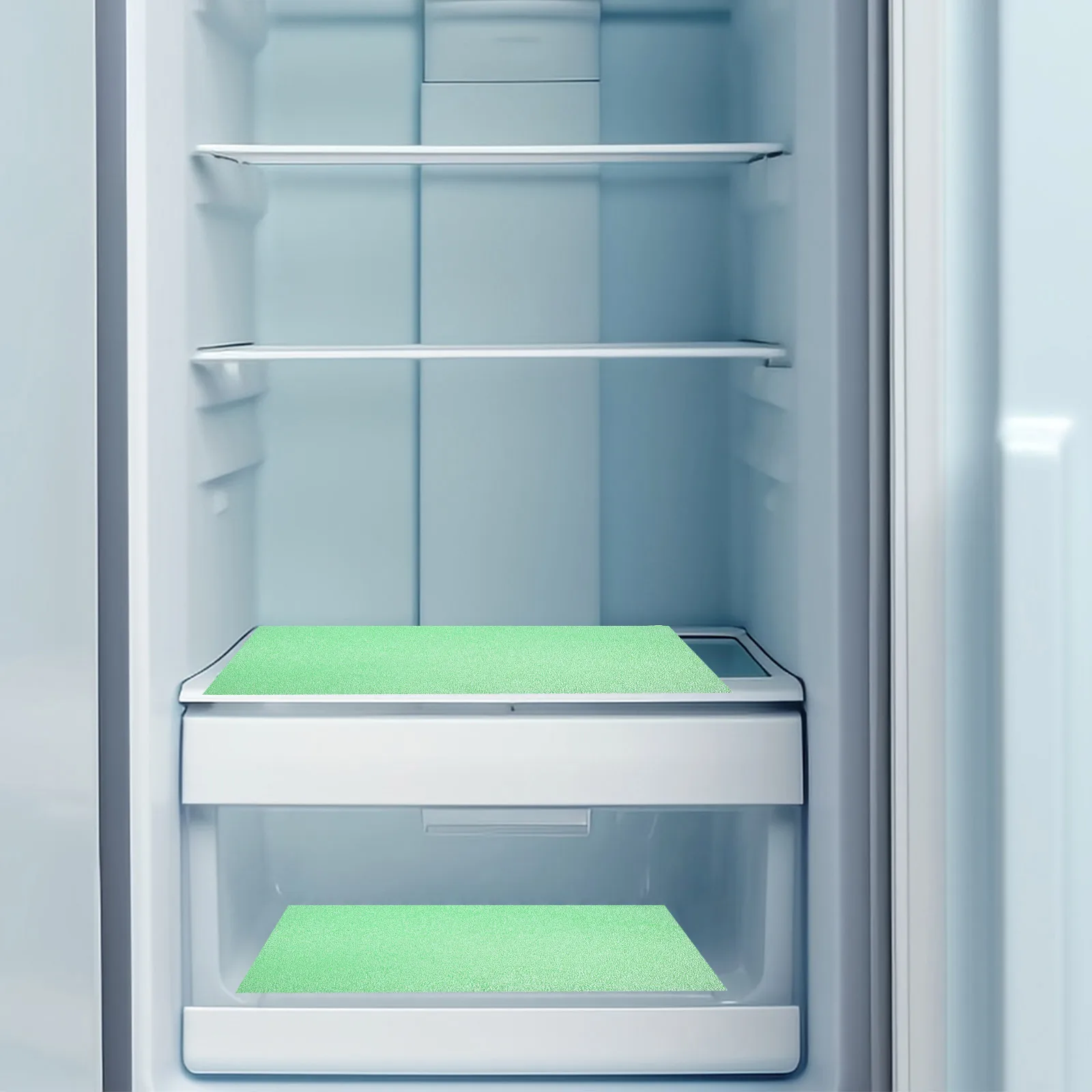 

10pcs 380x300x3mm Anti Mold Sponge Pad Refrigerator Shelf Liner Fridge Mats Non Slip Easy Cut Glass Shelves Cabinet Protector