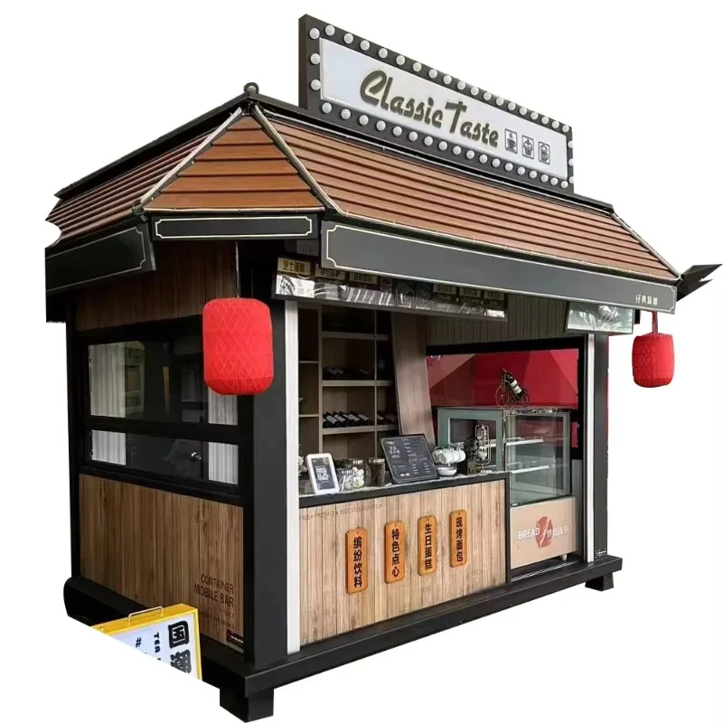 Настраиваемый мини-мобильный грузовик для фаст-фуда