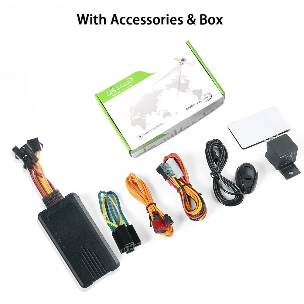 

2G автомобильный GPS-трекер, оборудование для слежения за автомобилем и мотоциклом ST-906, поддержка слежения в реальном времени, напряжение 9 В ~ 50 В