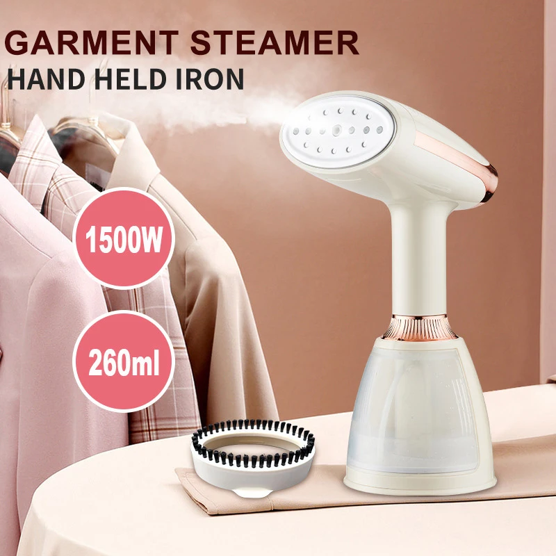 Sokany Professional LCD Display 1500W Fast Wrinkle Remover Garment Steamer Steam Iron With Cleaning Brush For Outdoor Travel