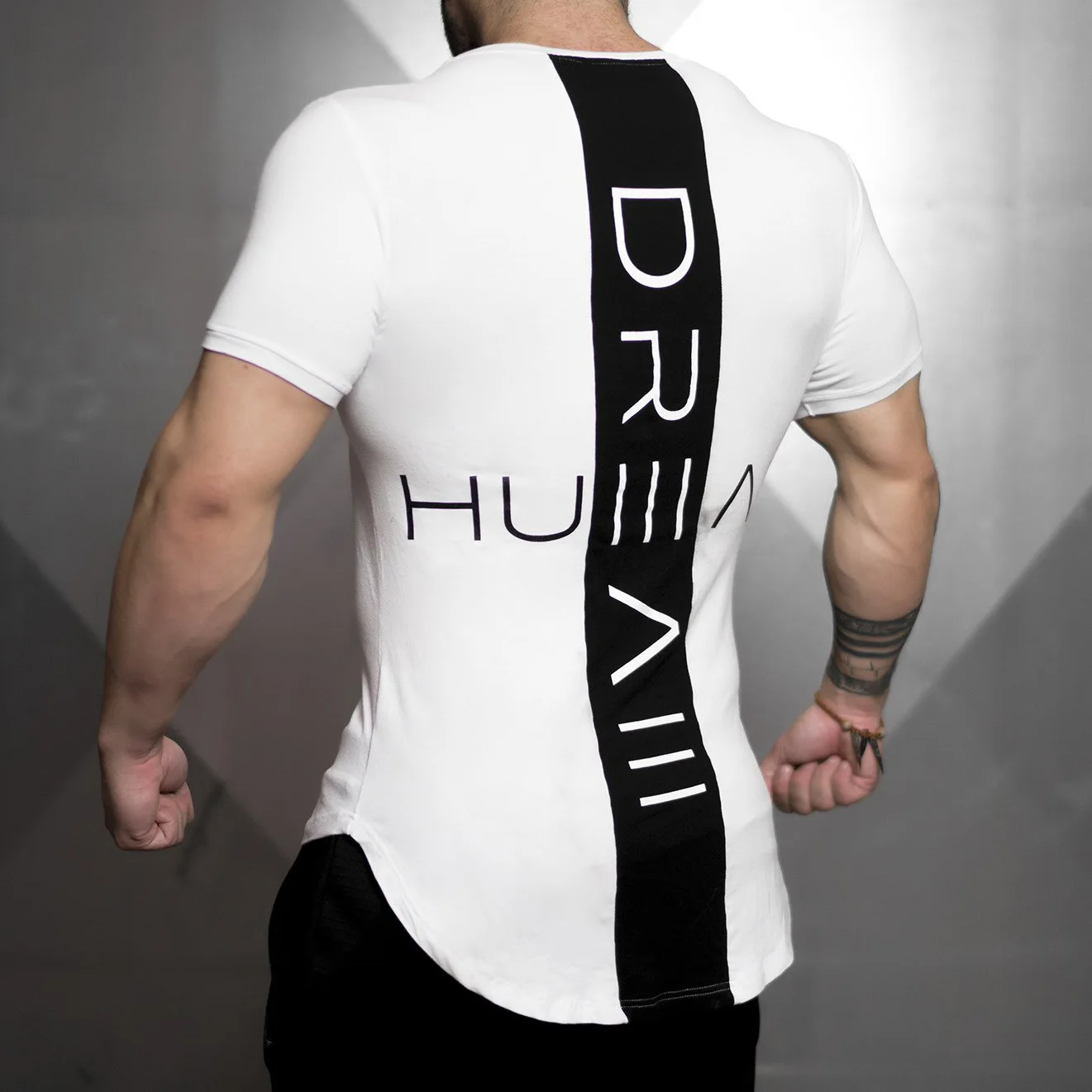 2024 New large-type Men Compression T-shirt men Sporting Skinny Tee Shirt Male Gyms Running T-shirt Fitness Sports men t-shirts