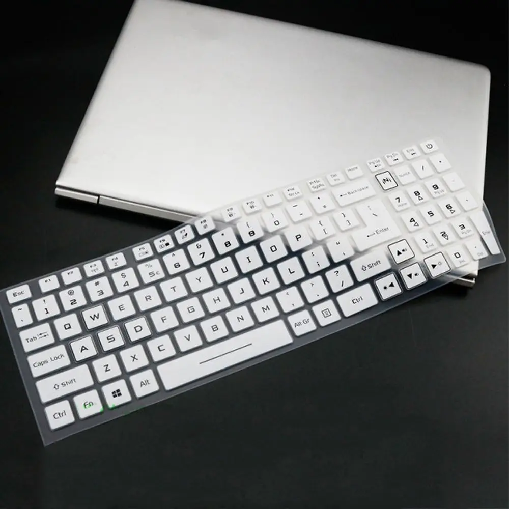For For AN515-54-54W2 Keyboard Skin Laptop Keyboard Cover Notebook Keyboard Cover Keyboard Cover Protector