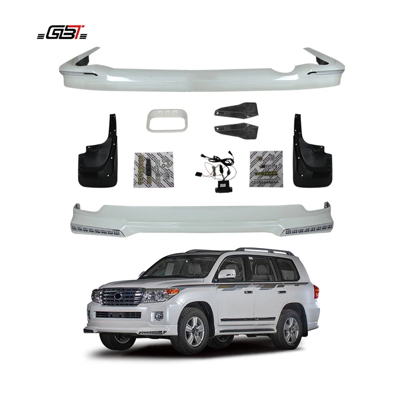 

ZAIQU Factory Popular LC200 2014 Style Bumper Light Upgrade Bodykit for 2008-2015 Land Cruiser 200 Series