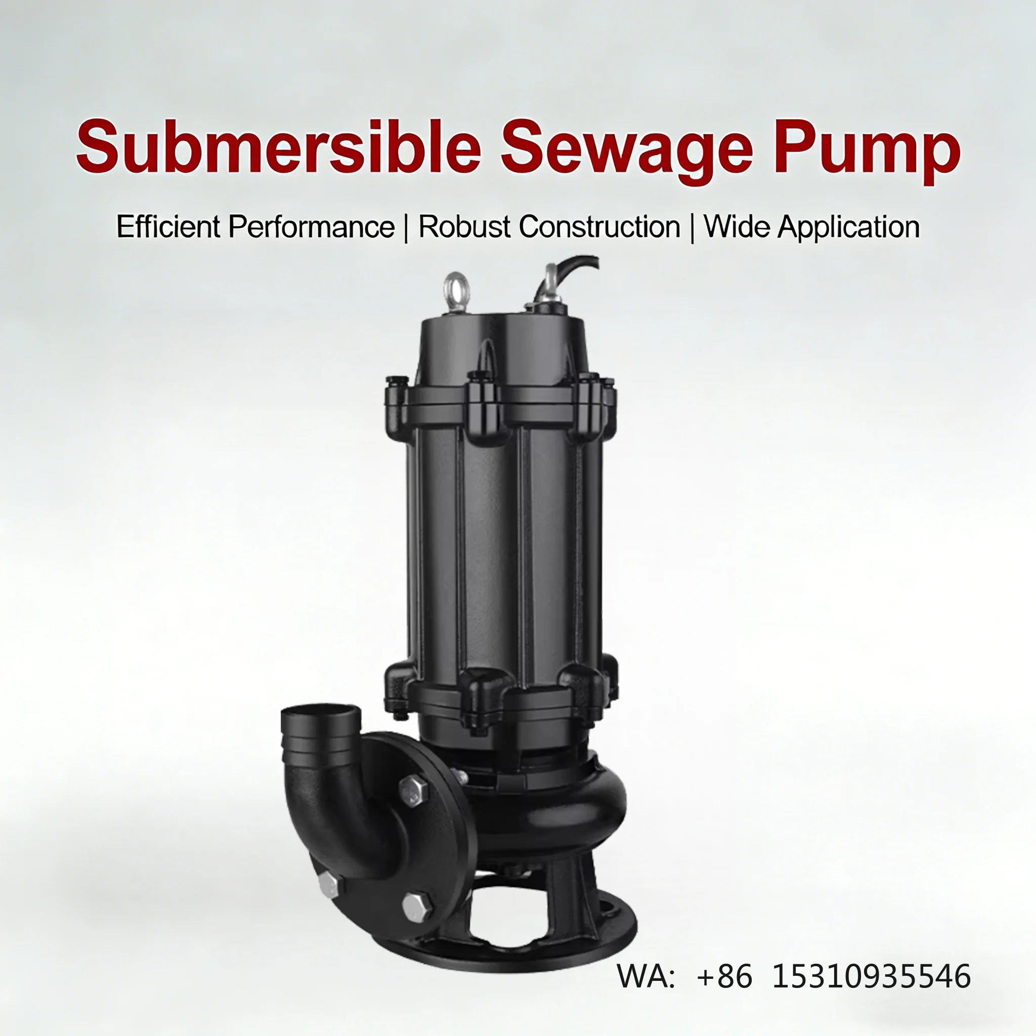 Portable Submersible Mud Pump for Pond Dredging & Slurry