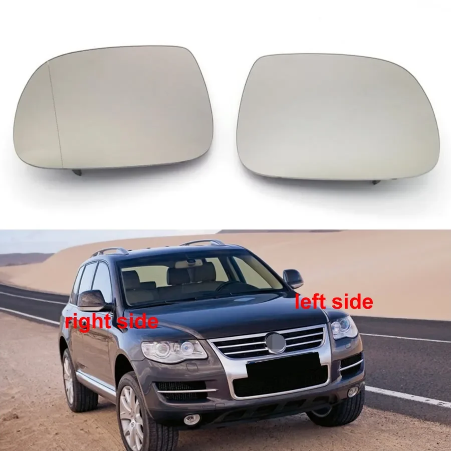 

For Volkswagen VW Touareg 2008 2009 2010 Car Accessories Exteriors Part Side Rearview Mirror Reflective Glass Lens with Heating