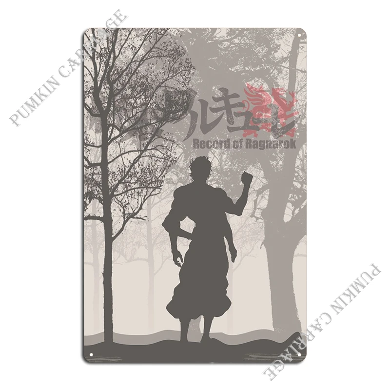 Shuumatsu No Valkyrie Metal Sign Plates Retro Bar Cinema Tin Sign Poster