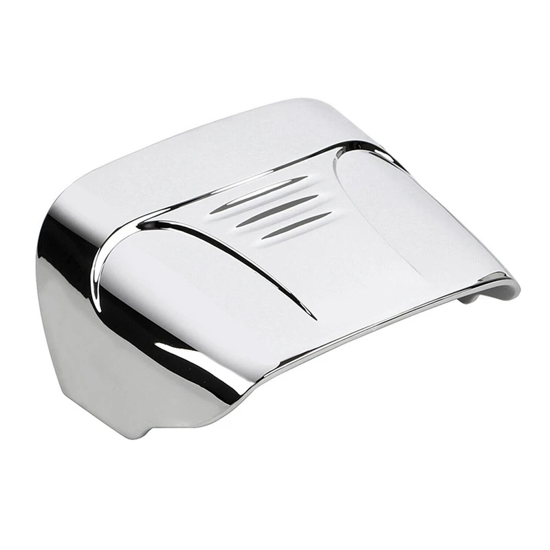 

2X Chrome Tail Light Visor Cover For Dyna Softail FXD FLHT FLST FXR FLTR 883-A38G