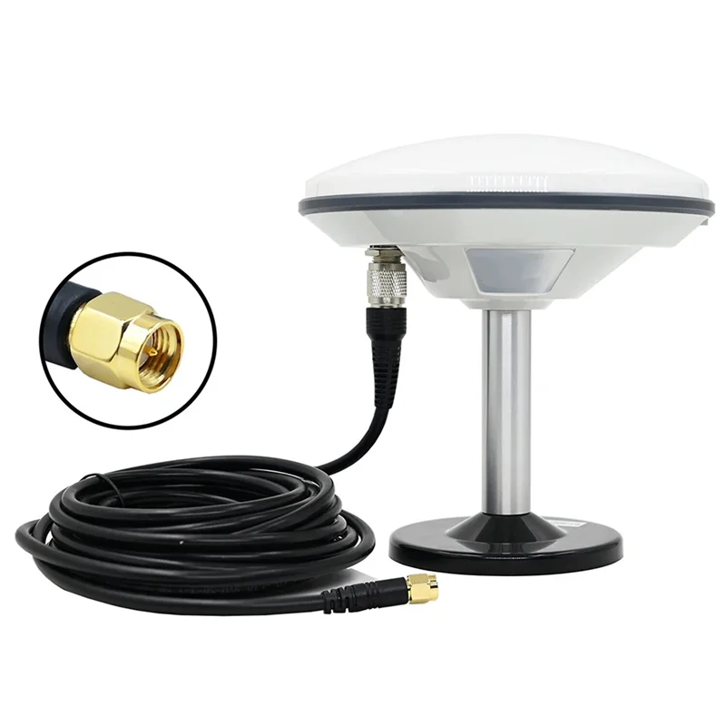 SCLS 2X L1 L2 GNSS Antena Trim Ble Antena GPS Pertanian RTK F9P GPS GLO BDS GAL M90SD Kabel Antena Basis Magnetik A