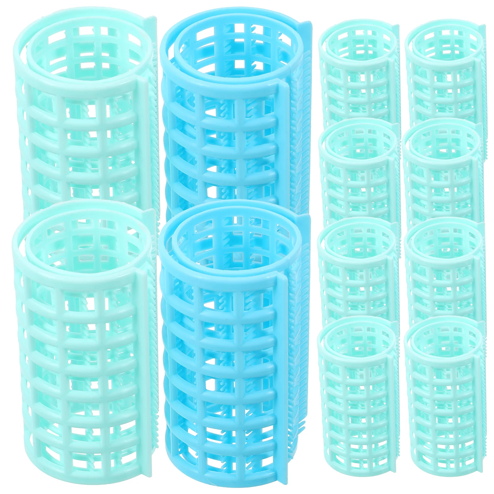 

12 Pcs Hair Styling Tools Sponge Curlers Portable Foam Rollers Curls Curling Self-adhesive Volume