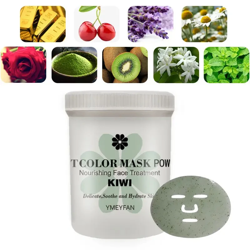 

Natural Soft Hydro Jelly Mask Powder Set Peel Off Rubber Facial Mask Jar SPA Whitening Rose Collagen Hyaluronic Acid Skincare