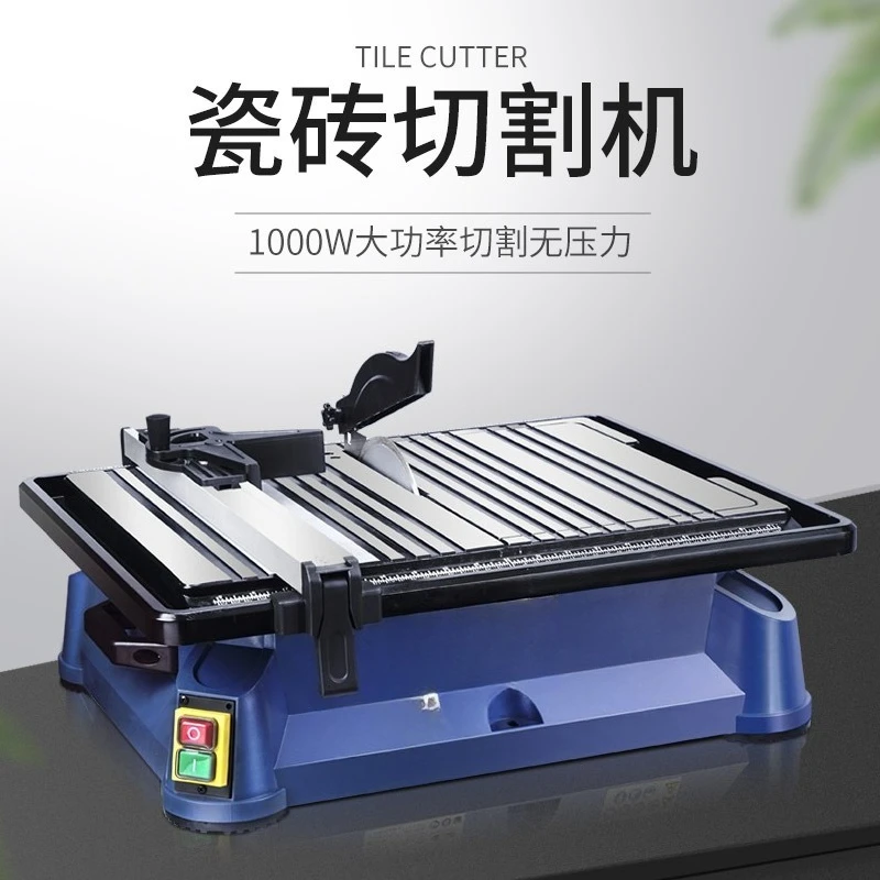 Desktop Electric Tile Cutting Tool High Precision Multifunctional Stone Floor Tile Jade Chamfering Cutting Machine