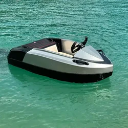 Export Small Motorboat Emergency Rescue Small Speedboat Electric Carding Boat Water Sports Jet Water Ski Recreation Boat