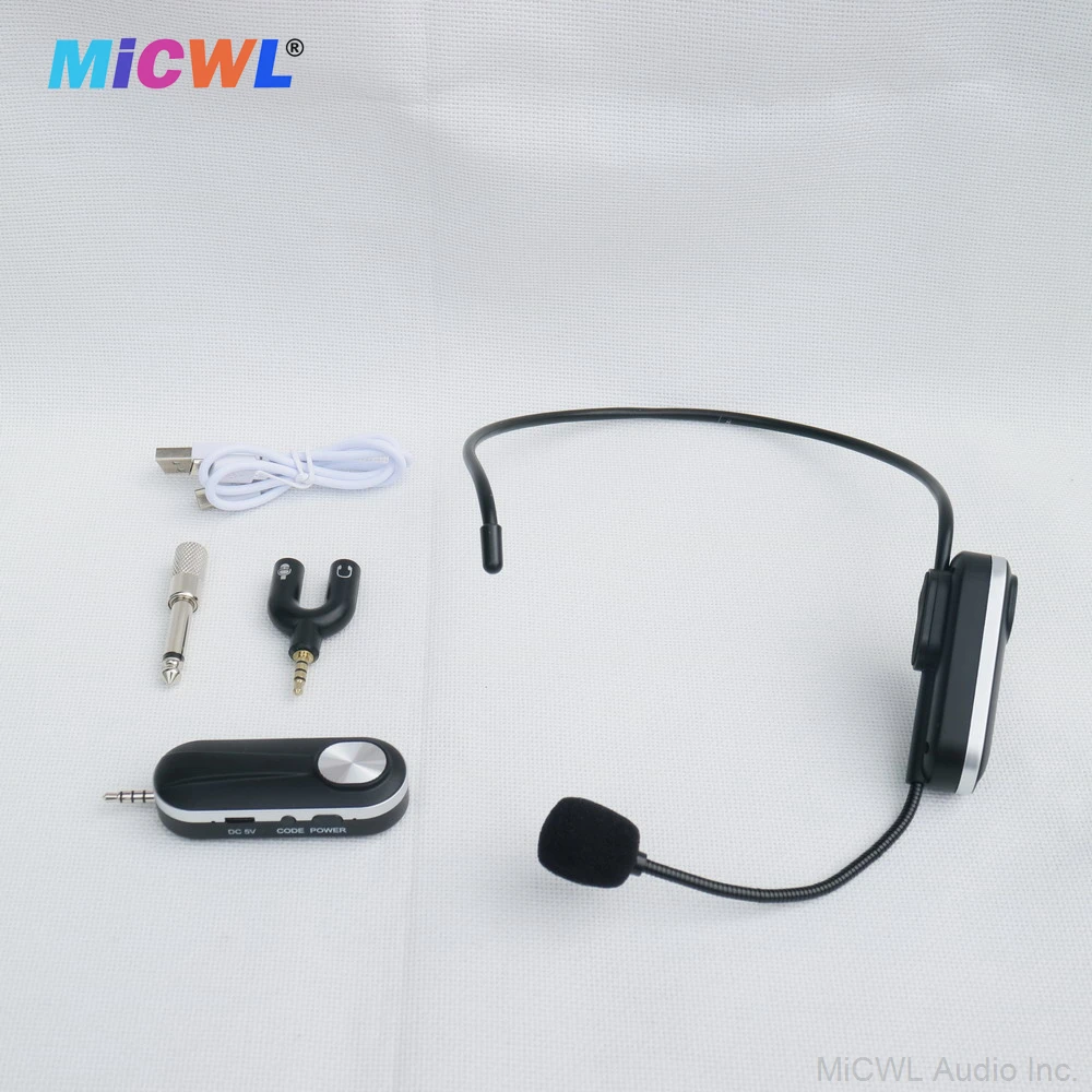 المهنية سماعة رأس لاسلكية صغيرة نظام الميكروفون 3.5 مللي متر 6.5 مللي متر للمنزل كاريوكي التلفزيون التدريس الهاتف المحمول خلاط مكبر للصوت رئيس