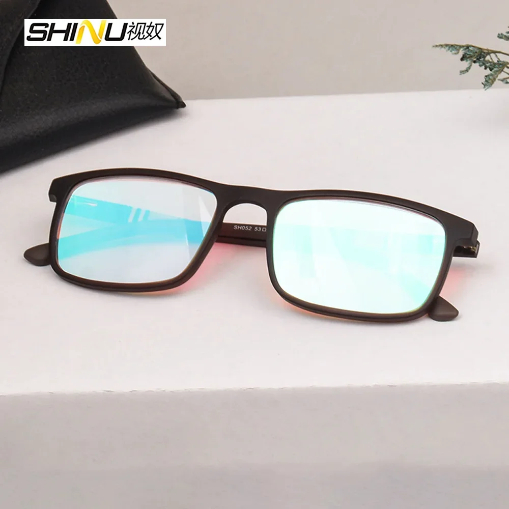 Fashion Red Green Color Blind Glasses For Men Protan Deutan Improve Colorblind Fashion Acetate Sun Glassed For Men - Image 5