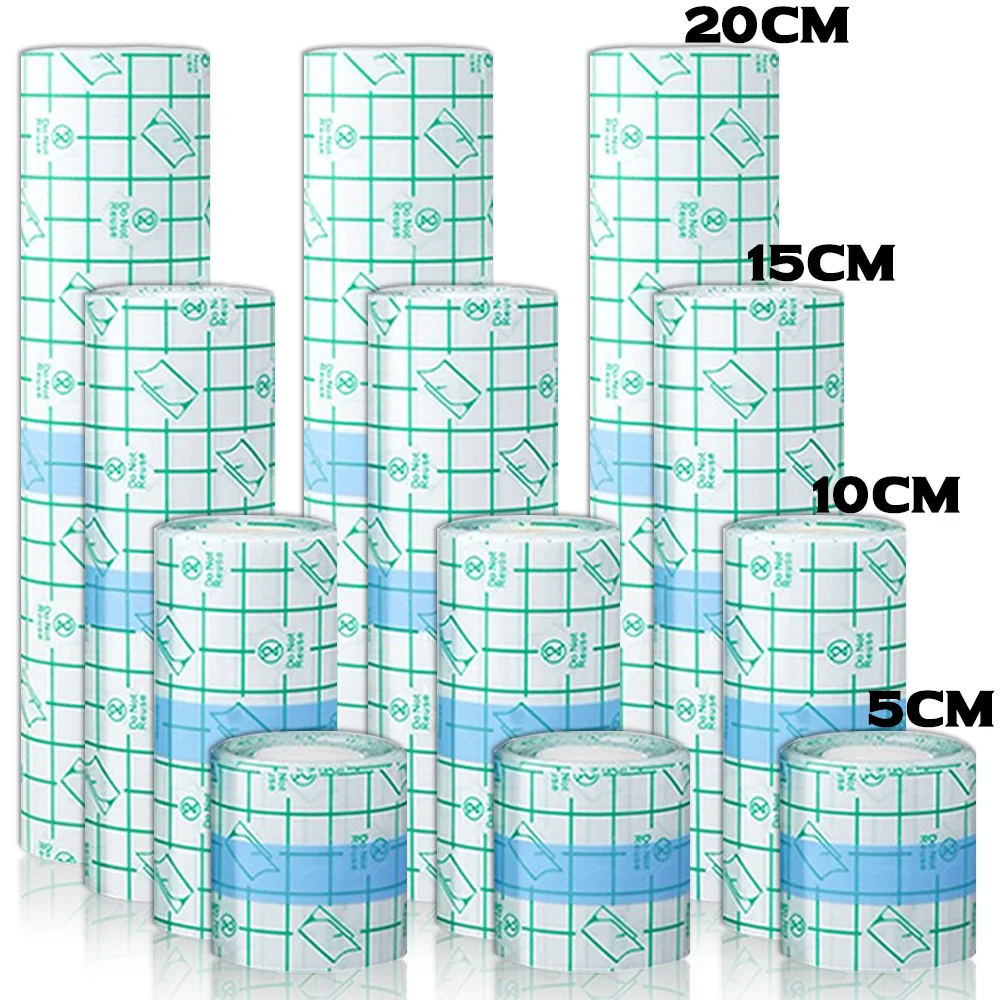 방수 문신 필름 PU 테이프, 애프터케어 보호 피부 치유, 문신 접착제, 수리 붕대, 문신 액세서리, 10 m, 5 m, 2m