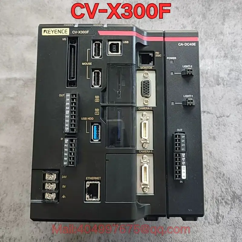 Second-hand CV-X300F vision controller function test is normal